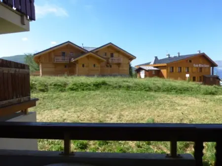 Studio 5 pers. Alpe d'Huez, 100m pistes, balcon sud : photo 2