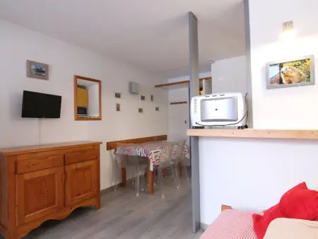 Studio 5 pers. Alpe d'Huez, 100m pistes, balcon sud : photo 6