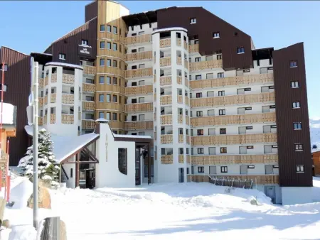 Studio 5 pers. Alpe d'Huez, 100m pistes, balcon sud : photo 9