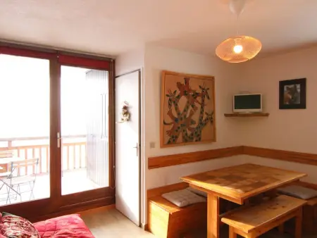 Appartement 2 pièces Huez, balcon sud, 300 m remontées : photo 5
