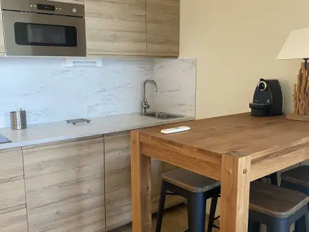 Location appartement à Huez, Appartement 4 pers, balcon sud, quartier Passeaux - Alpe dHuez