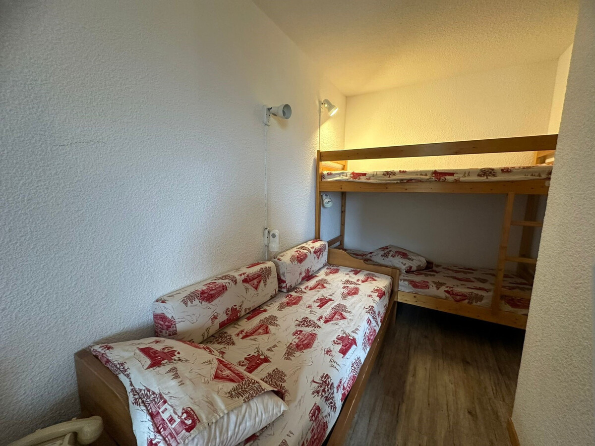 Studio 28m² aux pistes, balcon - 4 personnes - Photo 1