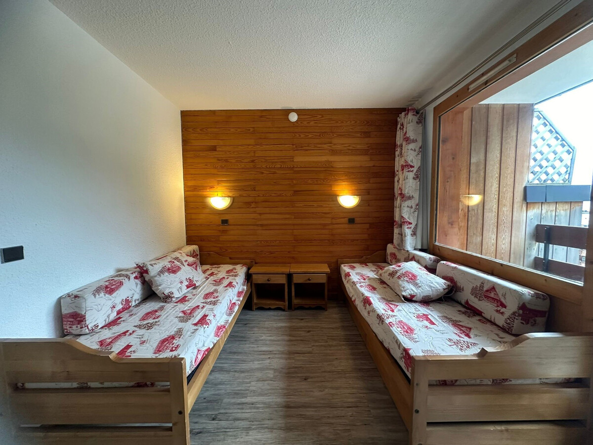 Studio 28m² aux pistes, balcon - 4 personnes - Photo 4