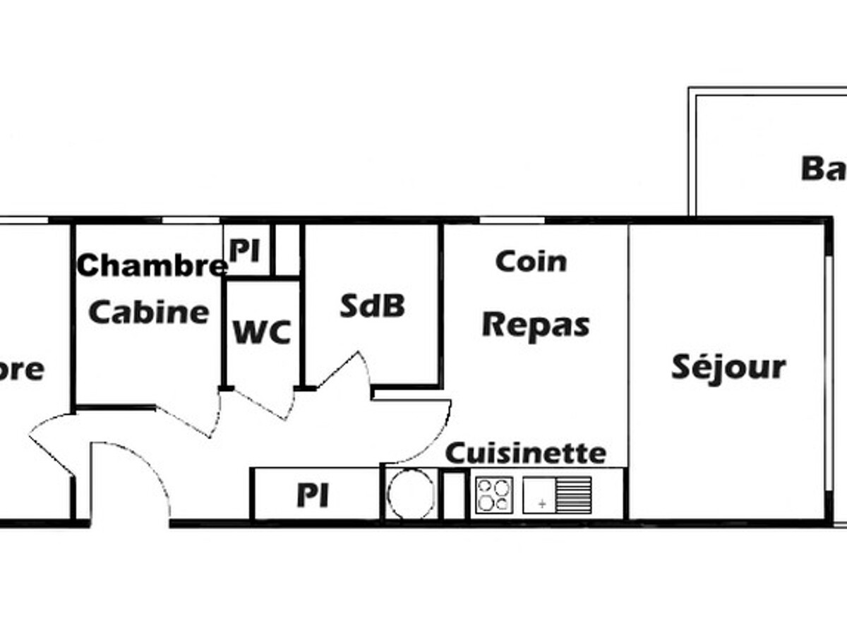 Apt 3 pièces aux Saisies, balcon sud, vue pistes - Photo 4