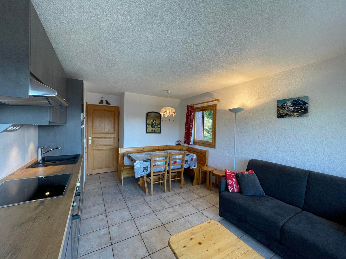 Apt 3 pièces aux Saisies, balcon sud, vue pistes - Photo 6