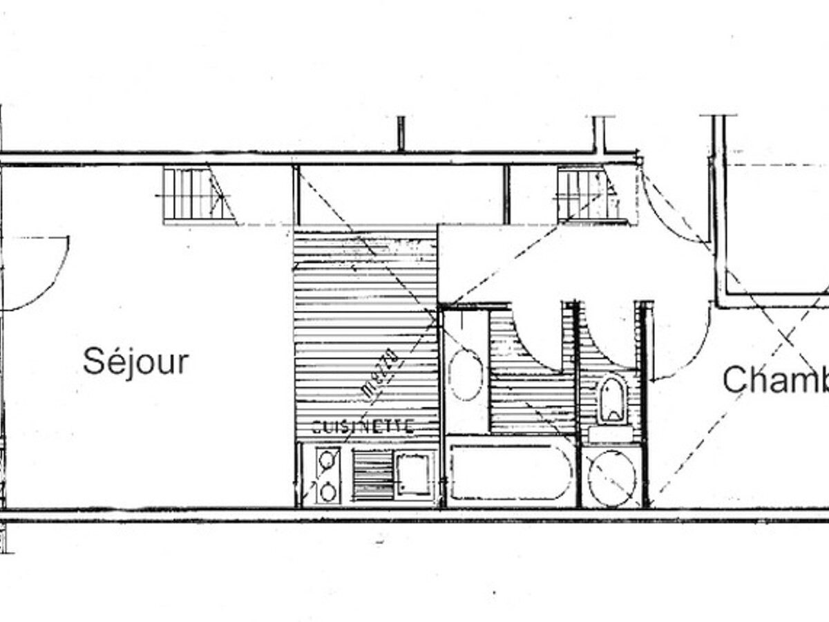 T2 + 2 sous-pentes aux Saisies, balcon plein sud, 6 pers - Photo 4