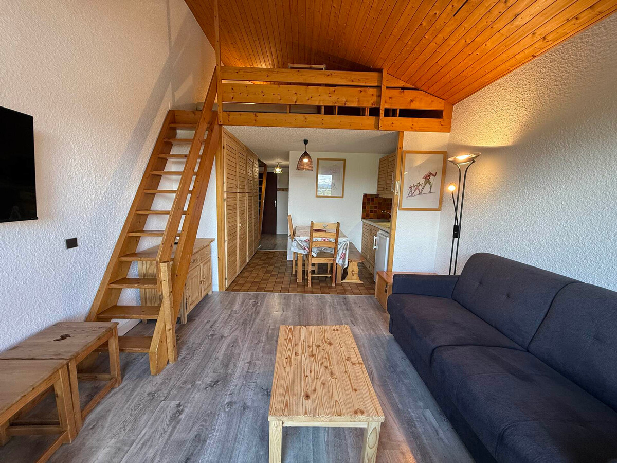 T2 + 2 sous-pentes aux Saisies, balcon plein sud, 6 pers - Photo 7