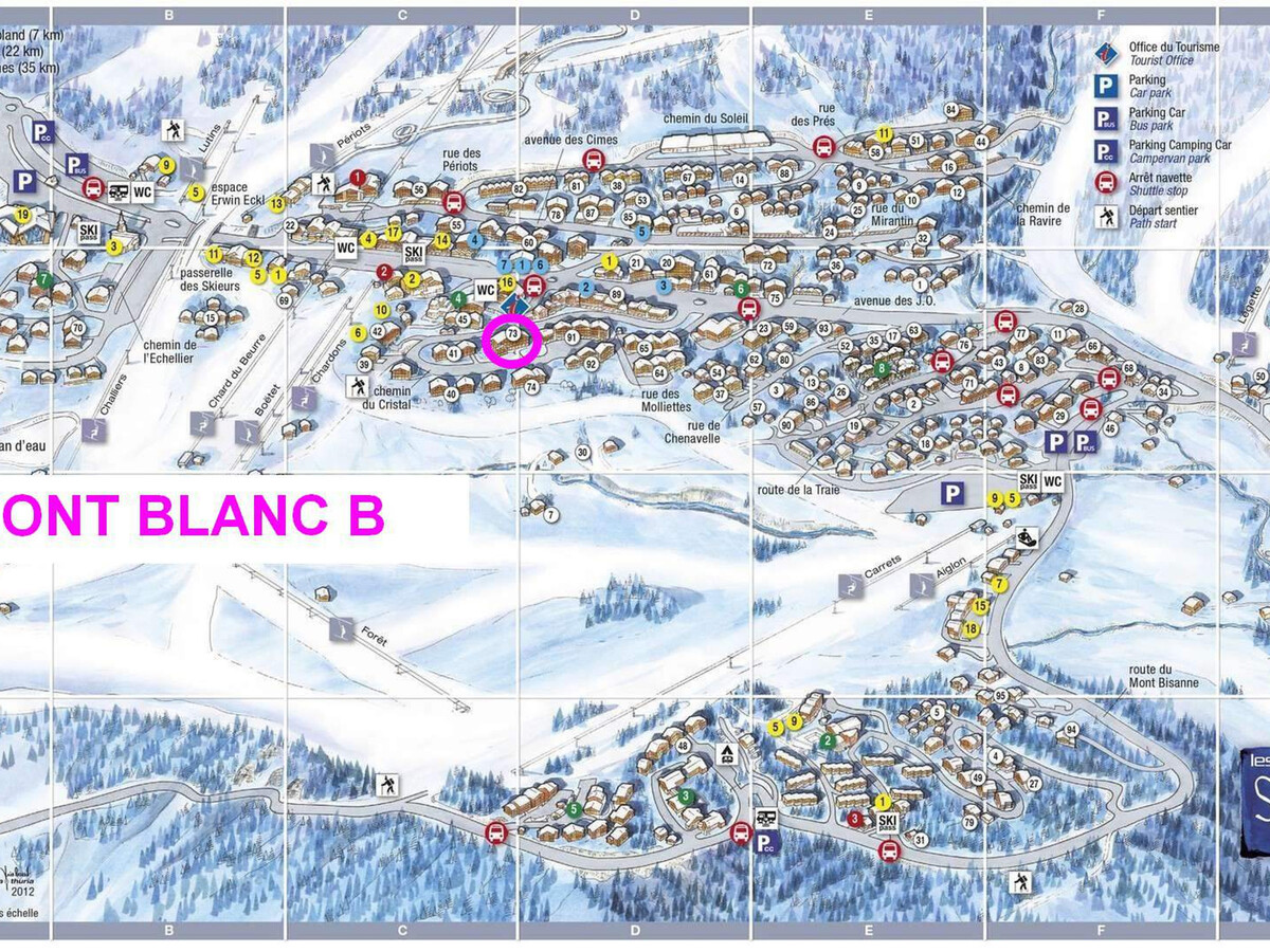 T2 + 2 sous-pentes aux Saisies, balcon plein sud, 6 pers - Photo 17