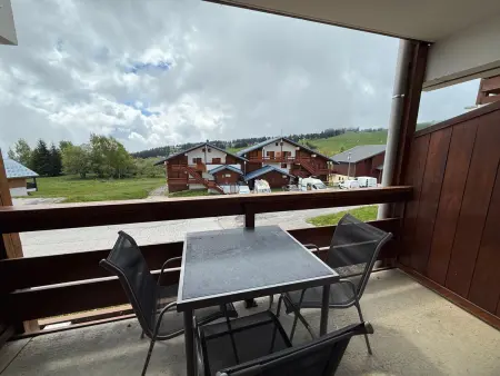Appartement 2 pièces cabine à Les Saisies, balcon plein sud et pistes : photo 9