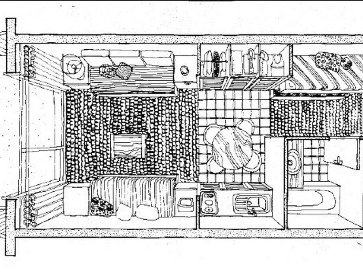 Studio cabine 5 pers. balcon sud face aux pistes - Photo 4