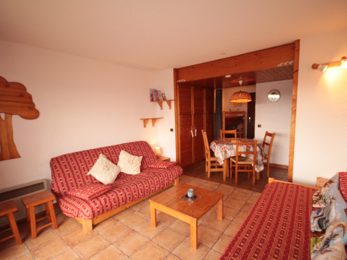 Studio cabine 5 pers. balcon sud face aux pistes - Photo 5