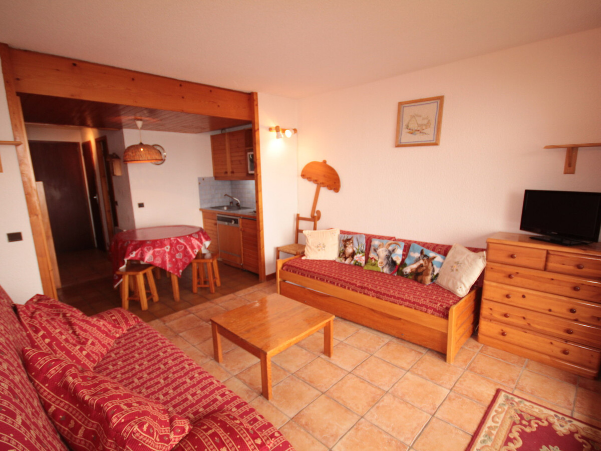 Studio cabine 5 pers. balcon sud face aux pistes - Photo 6