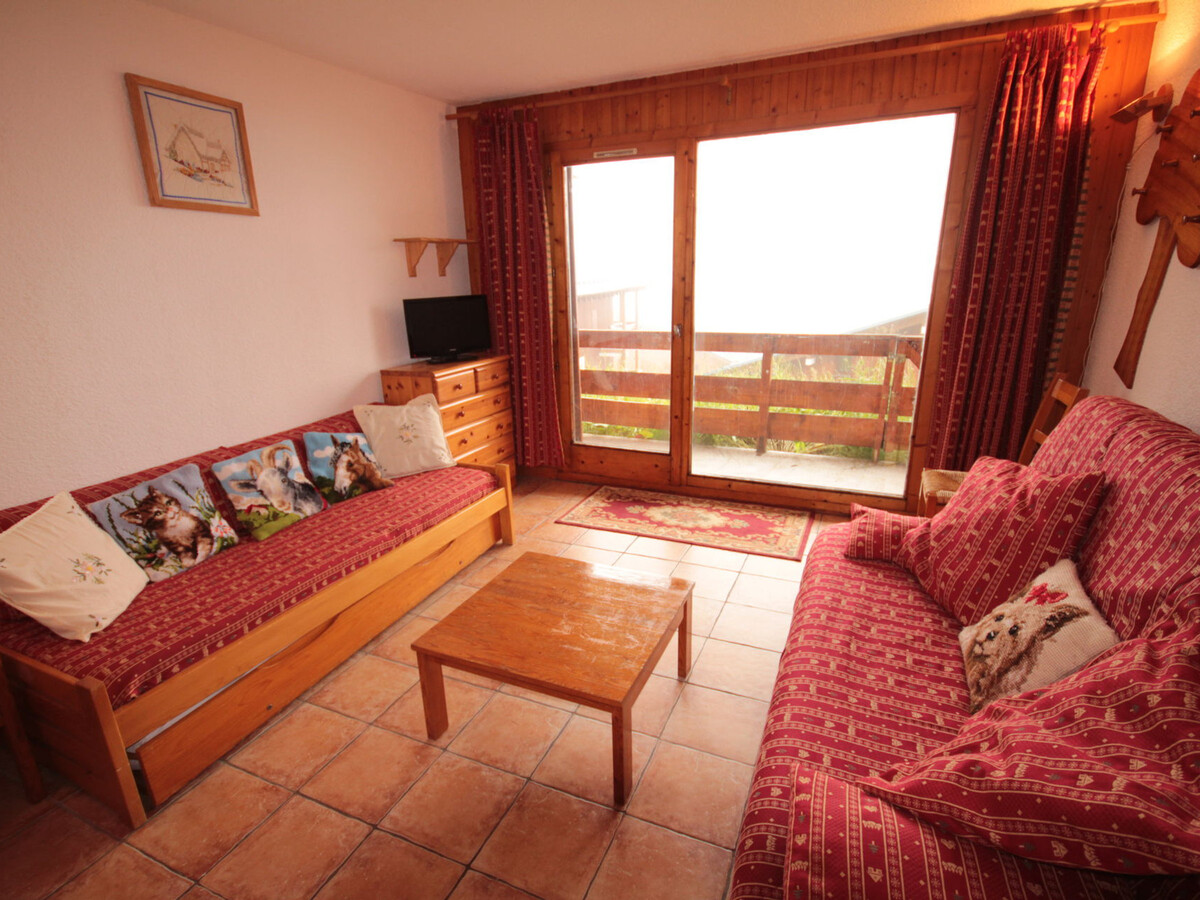 Studio cabine 5 pers. balcon sud face aux pistes - Photo 7