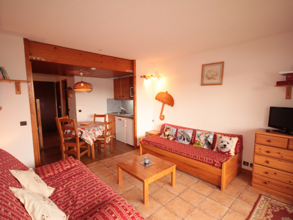 Studio cabine 5 pers. balcon sud face aux pistes - Photo 10
