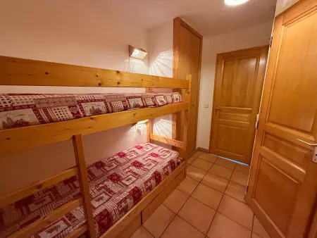 Studio cabine 5 pers aux Saisies, balcon sud vue pistes - Photo 1