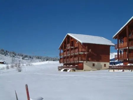 Studio cabine 5 pers aux Saisies, balcon sud vue pistes - Photo 9