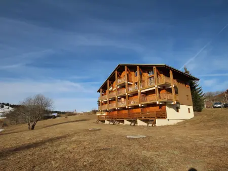 Studio cabine 5 pers aux Saisies, balcon sud vue pistes - Photo 11