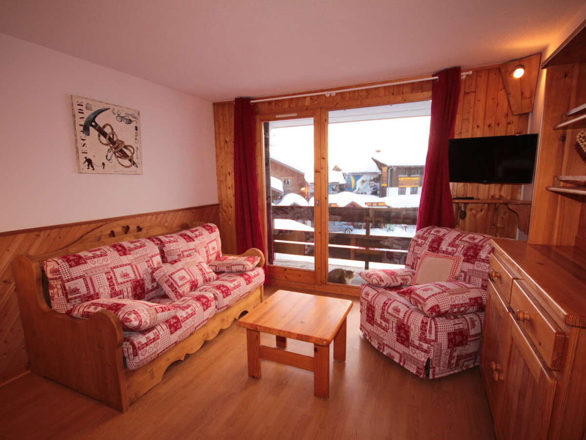 Studio cabine 4 pers aux Saisies, vue pistes sud - Photo 1