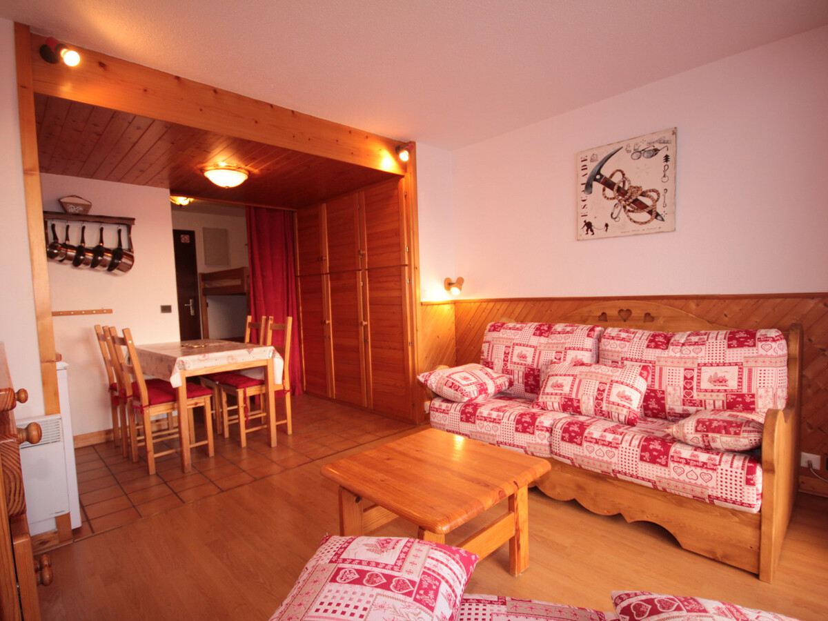Studio cabine 4 pers aux Saisies, vue pistes sud - Photo 6