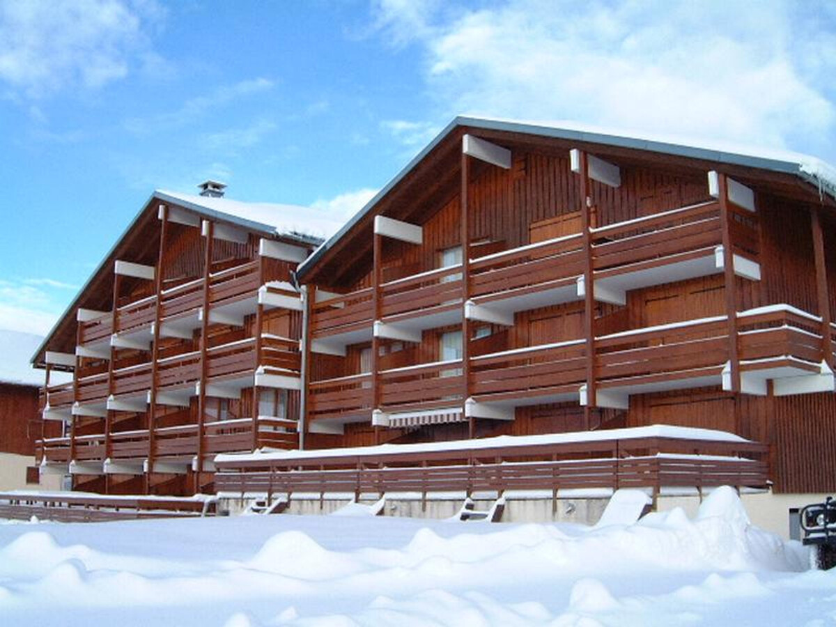 Studio cabine 5 pers. balcon sud, vue pistes aux Saisies - Photo 8