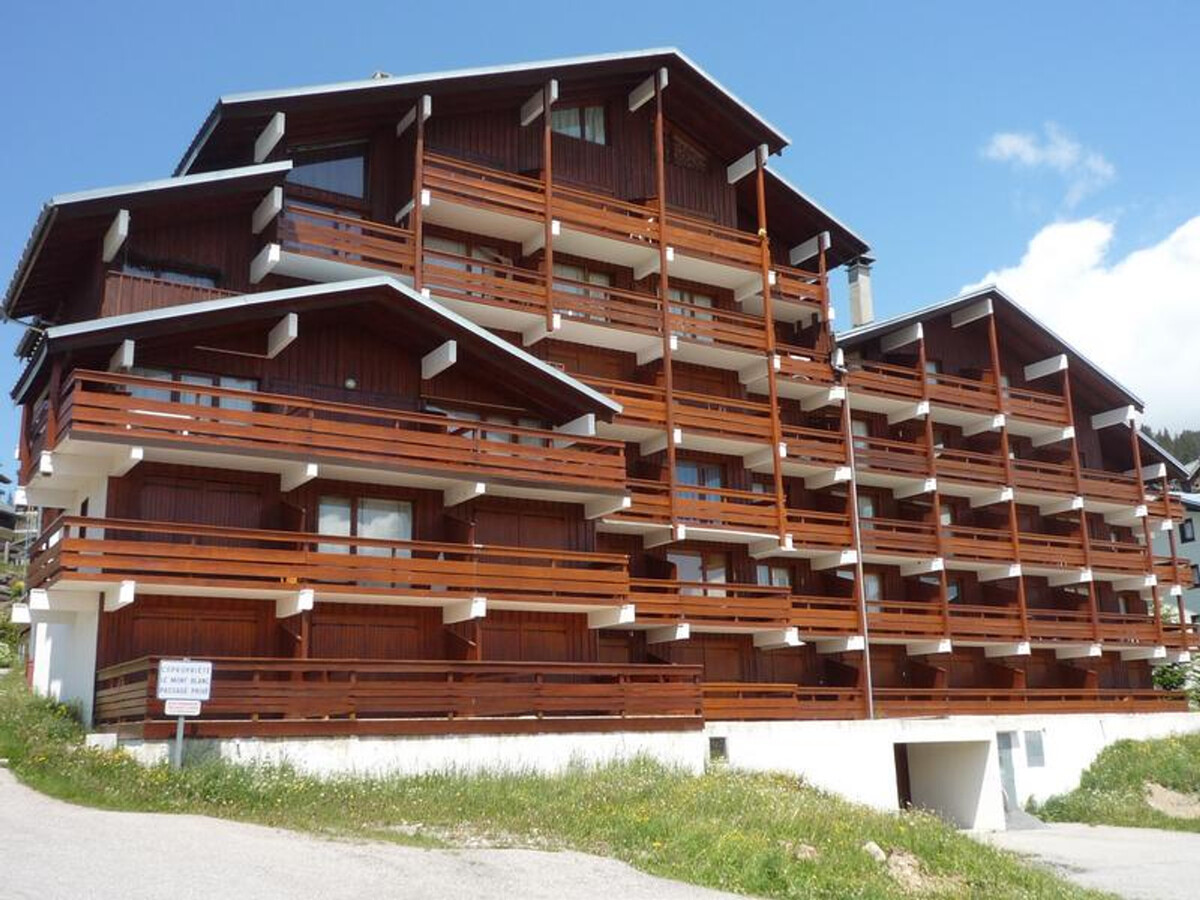 Studio-cabine 4 pers. aux Saisies, balcon sud vue pistes - Photo 14