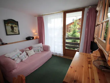 Appartement 2 pièces + alcôve vue massif du Beaufortain, Les Saisies : photo 7
