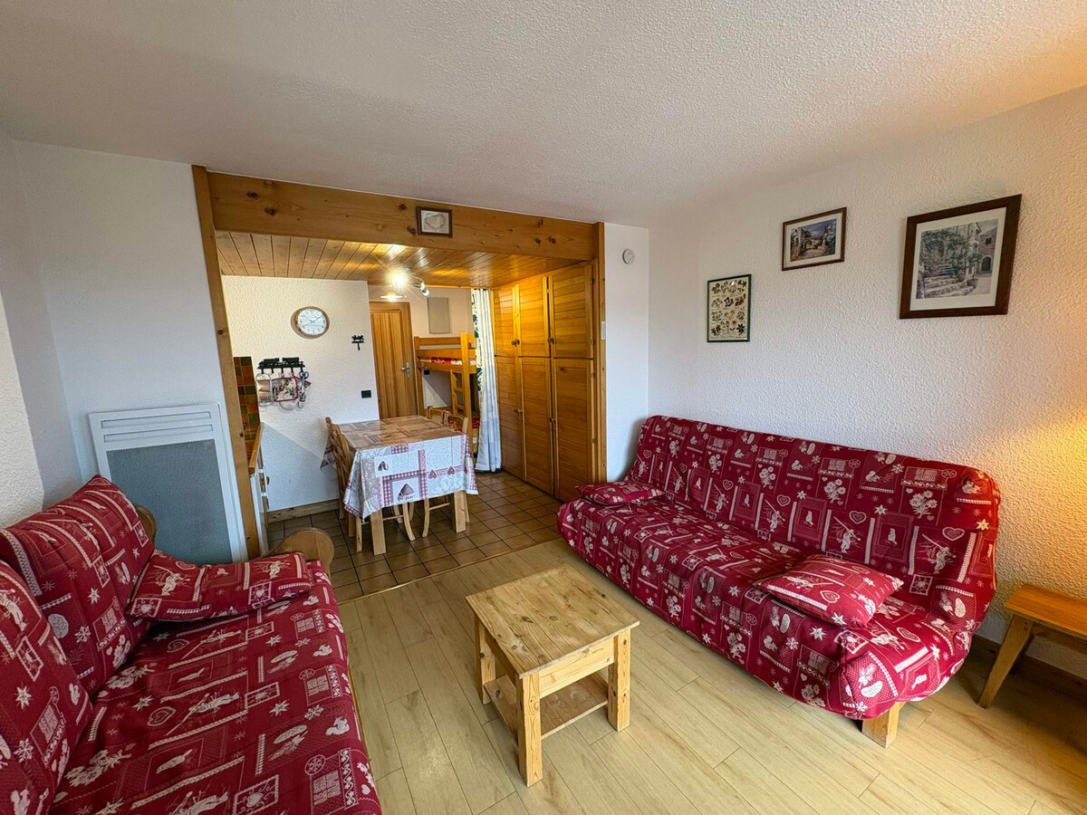 Studio cabine plein sud Les Saisies, 4 pers, animaux OK - Photo 12