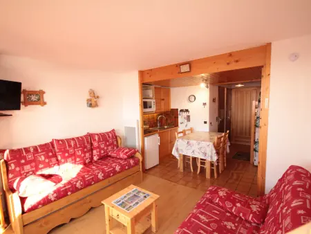 Location appartement à Les Saisies, Les Saisies - Studio cabine plein sud pour 4, animaux tolérés
