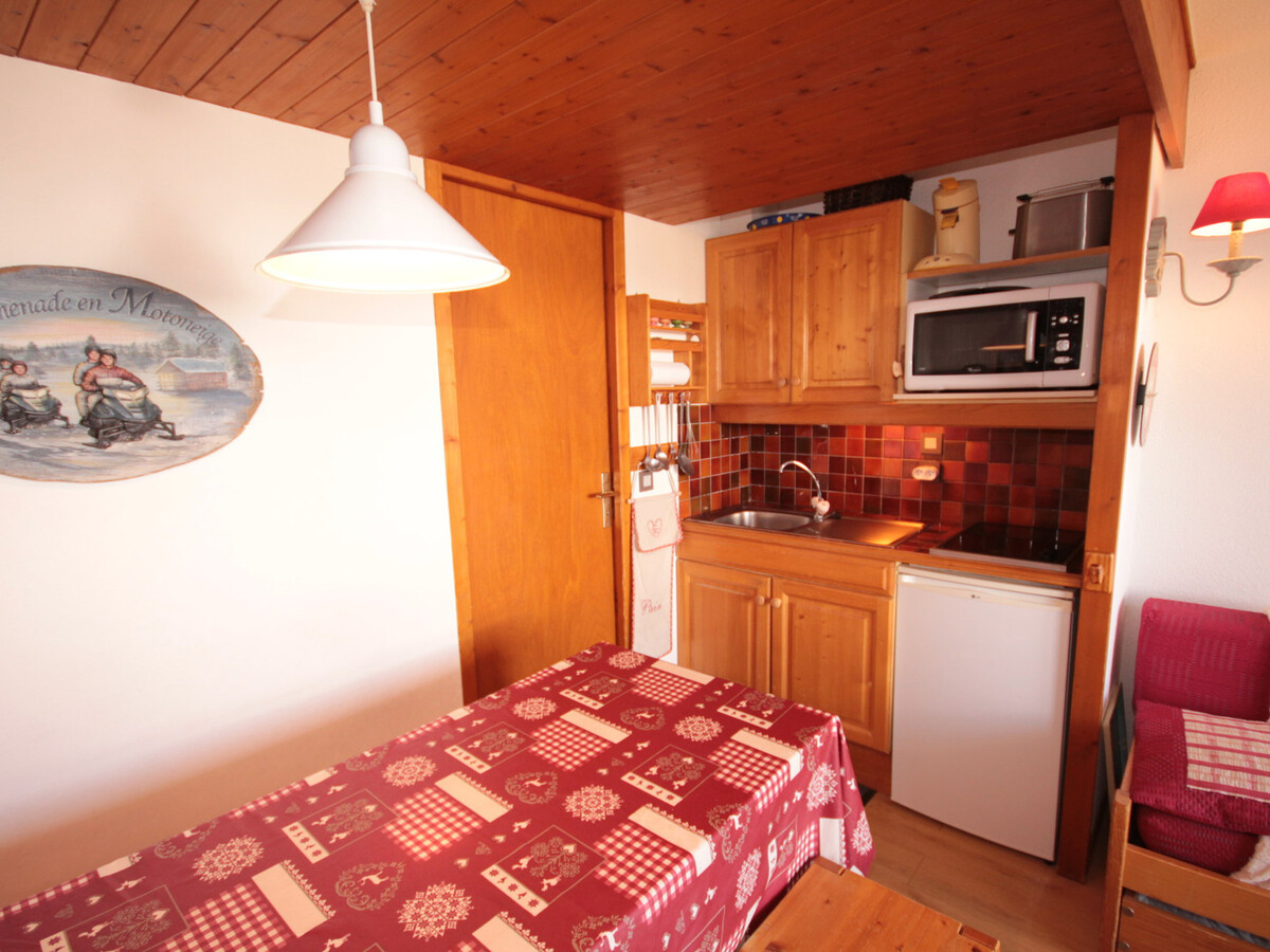 Studio cabine 4 pers aux Saisies, balcon sud vue pistes - Photo 6
