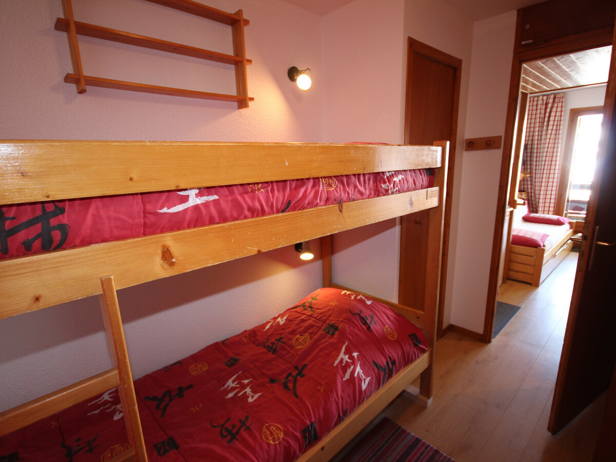 Studio cabine 4 pers aux Saisies, balcon sud vue pistes - Photo 9