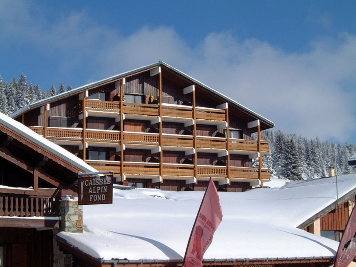 Studio cabine 4 pers aux Saisies, balcon sud vue pistes - Photo 11