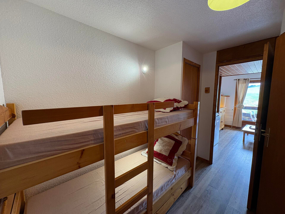 Studio cabine 4 pers, balcon sud aux Saisies - Photo 2