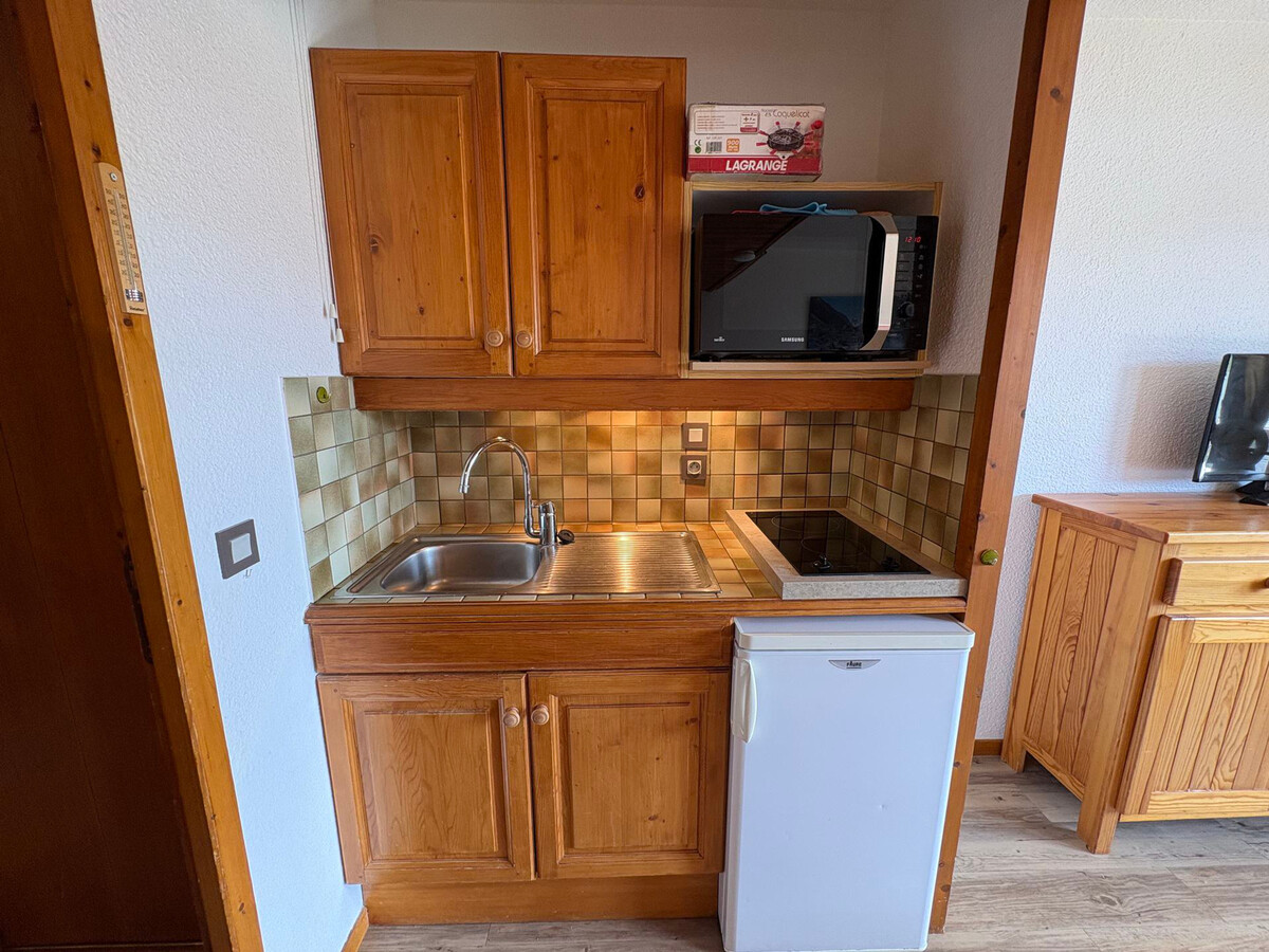 Studio cabine 4 pers, balcon sud aux Saisies - Photo 5
