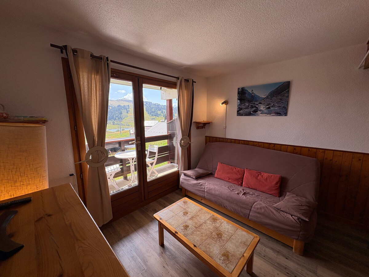 Studio cabine 4 pers, balcon sud aux Saisies - Photo 8