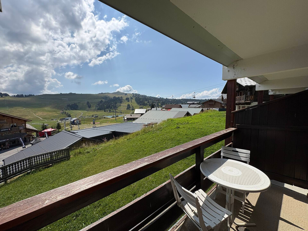 Studio cabine 4 pers, balcon sud aux Saisies - Photo 9