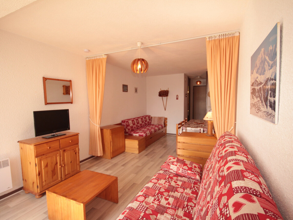 Studio 4 pers. plein sud aux Saisies, vue pistes - Photo 1