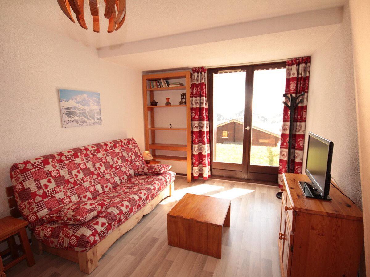 Studio 4 pers. plein sud aux Saisies, vue pistes - Photo 6