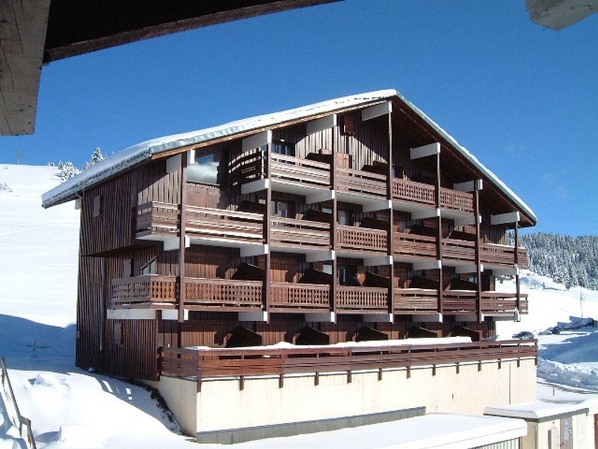 Studio cabine 4 pers aux Saisies, balcon sud vue pistes - Photo 10
