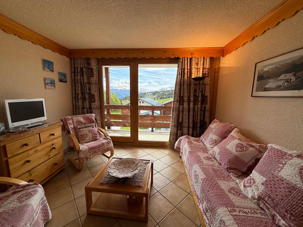Studio cabine 4 couchages aux Saisies, balcon sud - Photo 1