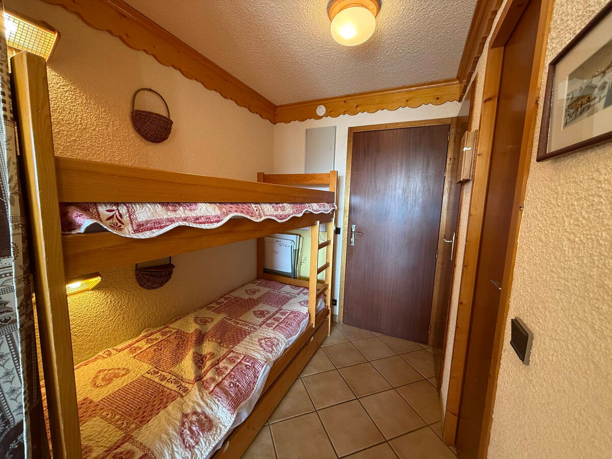 Studio cabine 4 couchages aux Saisies, balcon sud - Photo 2