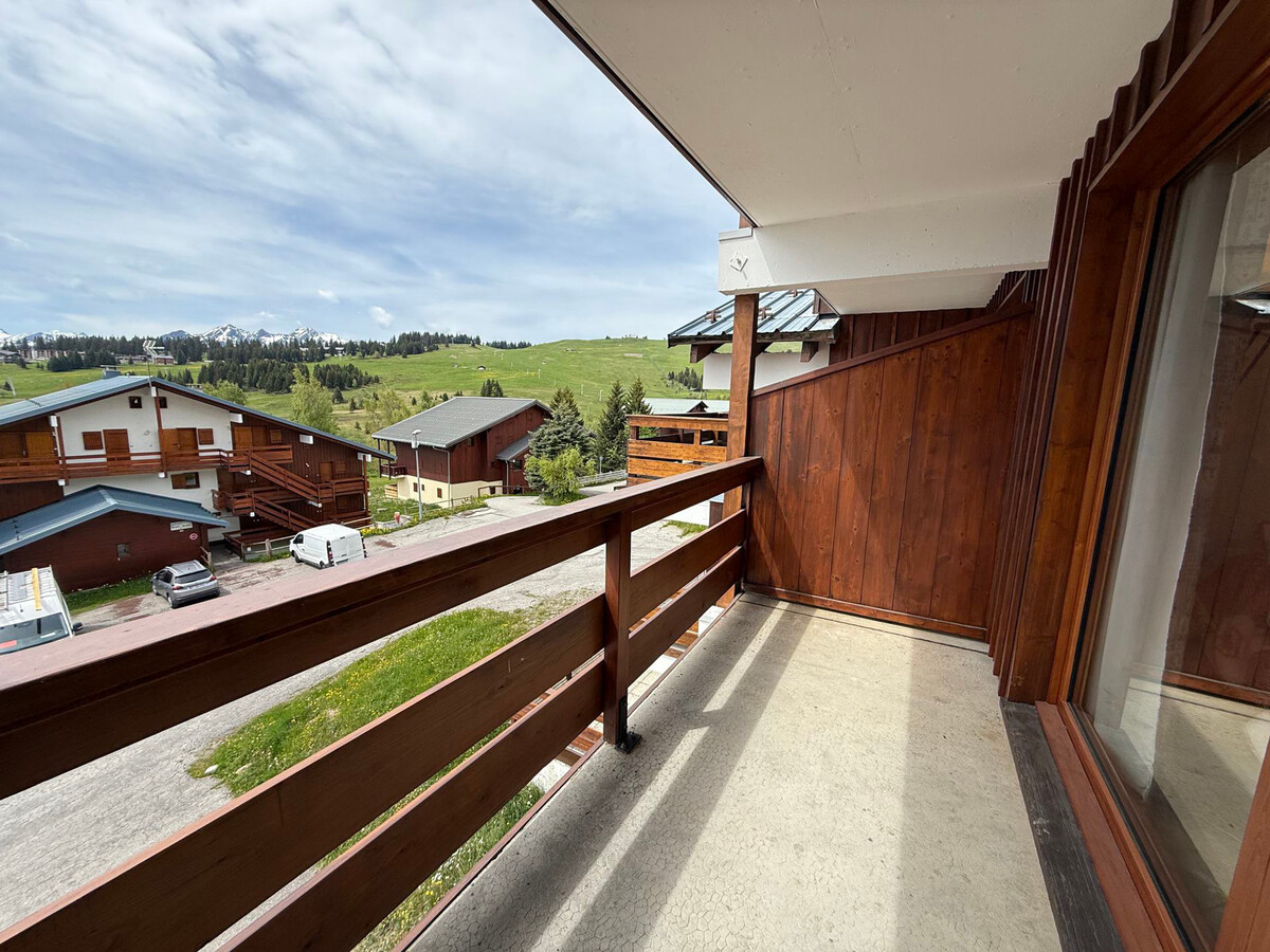 Studio cabine 4 couchages aux Saisies, balcon sud - Photo 9