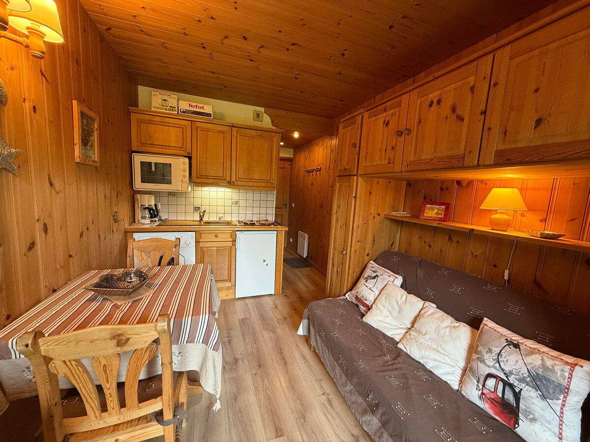 Studio 14m² vue pistes, balcon - Les Saisies - Photo 1