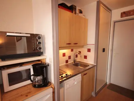 Studio 3 pers. balcon sud Les Saisies, animaux OK : photo 2