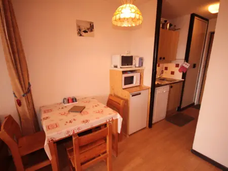 Studio 3 pers. balcon sud Les Saisies, animaux OK : photo 6