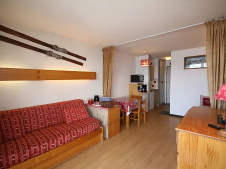 Studio 3 pers. balcon sud Les Saisies, animaux OK : photo 7