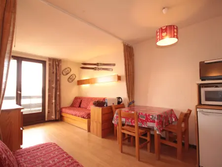 Studio 3 pers. balcon sud Les Saisies, animaux OK : photo 9