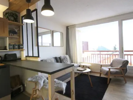Studio 4 pers Alpe d'Huez, balcon sud, 200m des pistes : photo 6