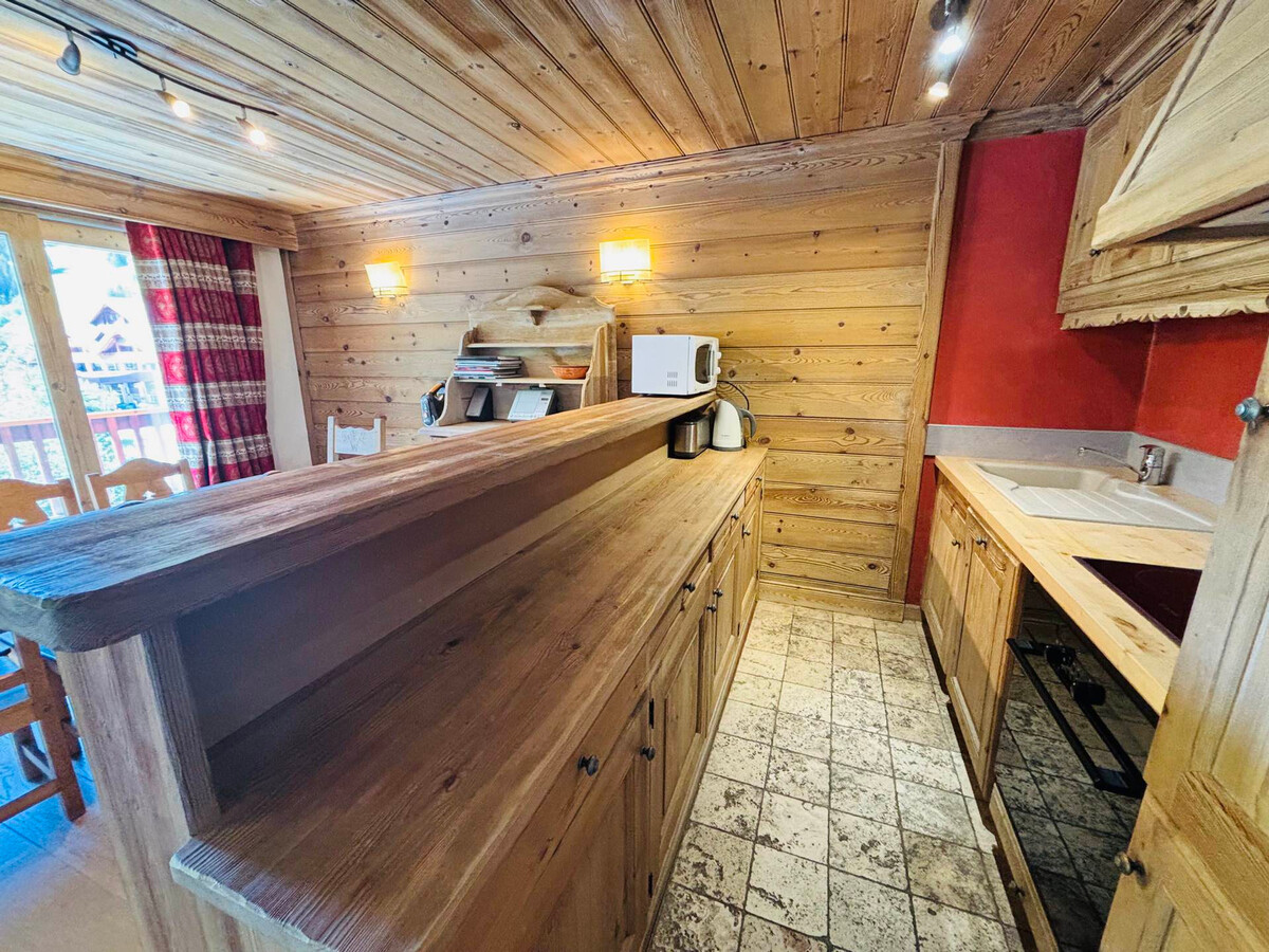 Appartement 3 pièces centre Méribel, balcon Sud montagne - Photo 9