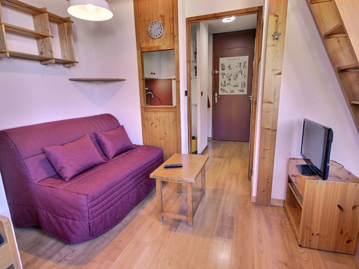 Studio 4 pers. mezzanine à Vallandry, centre station - Photo 1
