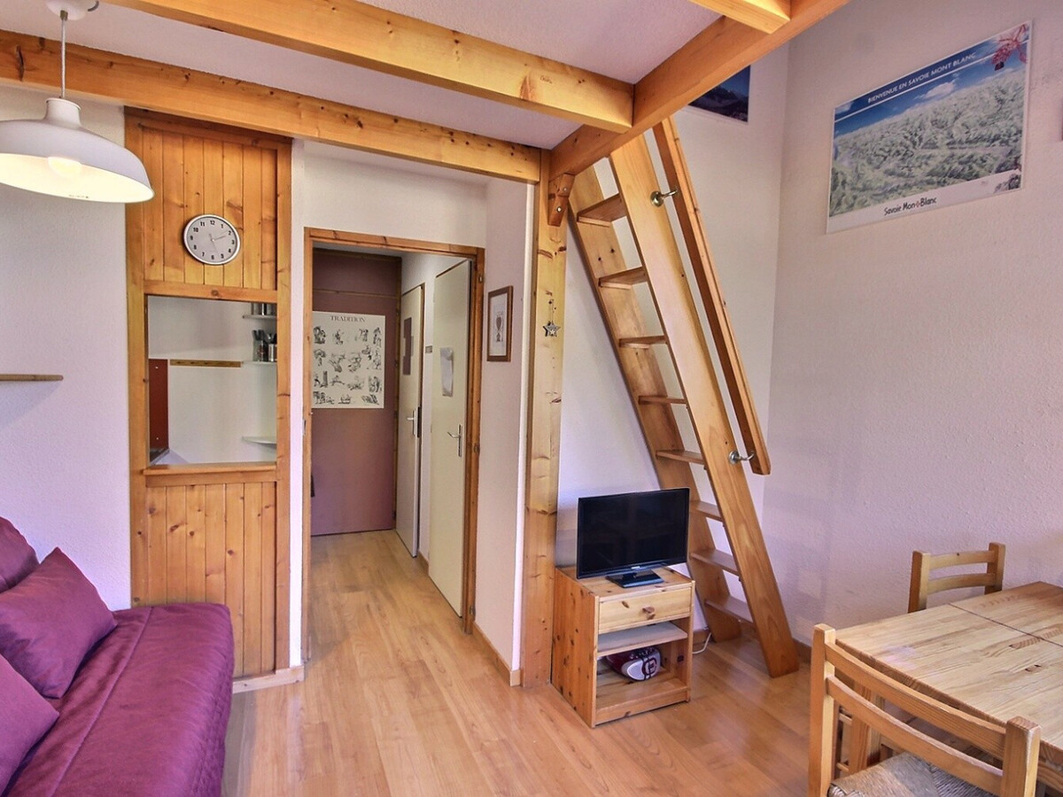 Studio 4 pers. mezzanine à Vallandry, centre station - Photo 3